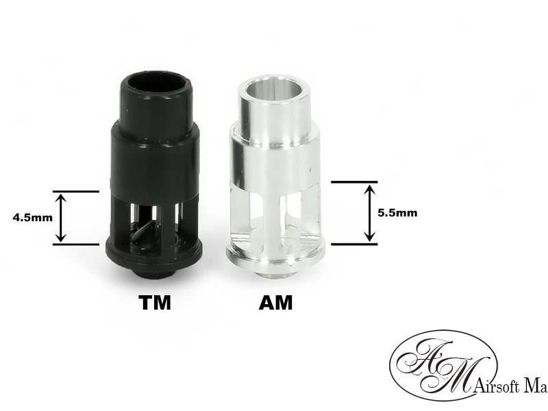 Airsoft Masterpiece Aluminum High Flow Nozzle Valve for Hi-CAPA