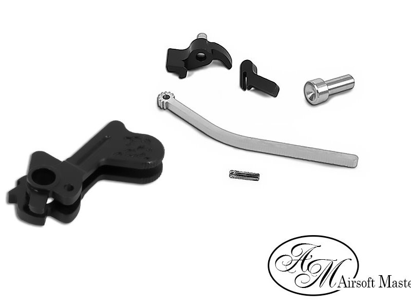 Airsoft Masterpiece CNC Steel Hammer & Sear Set for Marui Hi-CAPA (LIMCAT Competition)