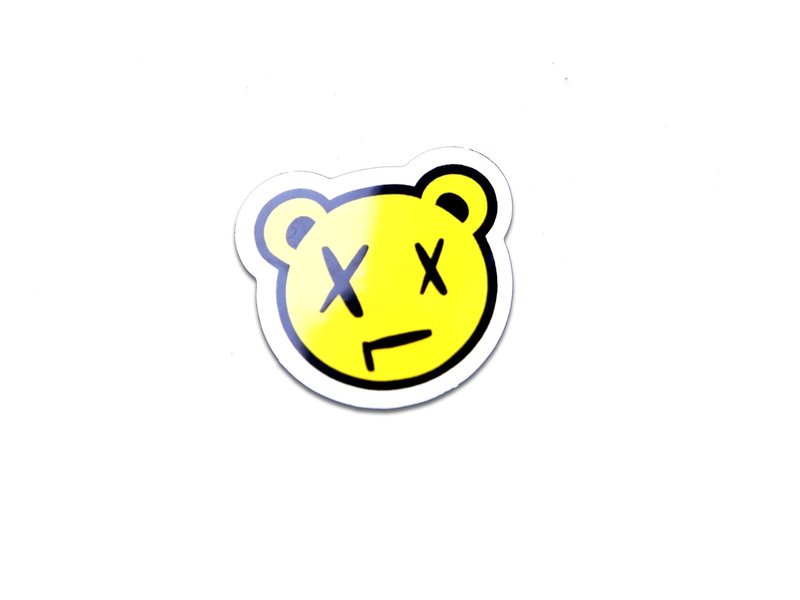 CubySoft® X_X BEAR STICKER