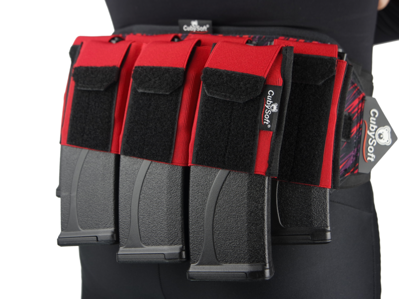 CubySoft® THUNDER MAG POUCH | AR 4+3 RED