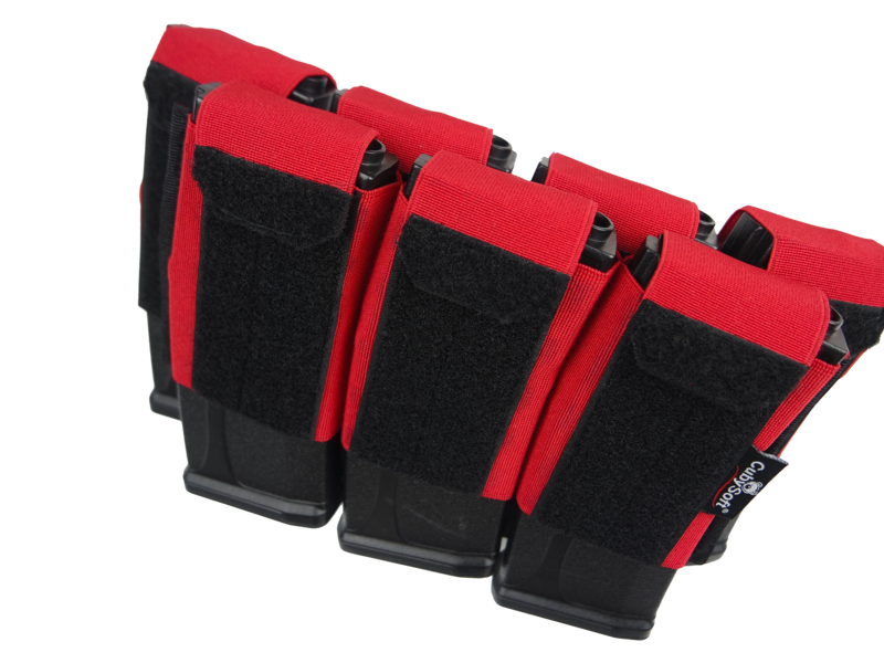 CubySoft® THUNDER MAG POUCH | AR 4+3 RED