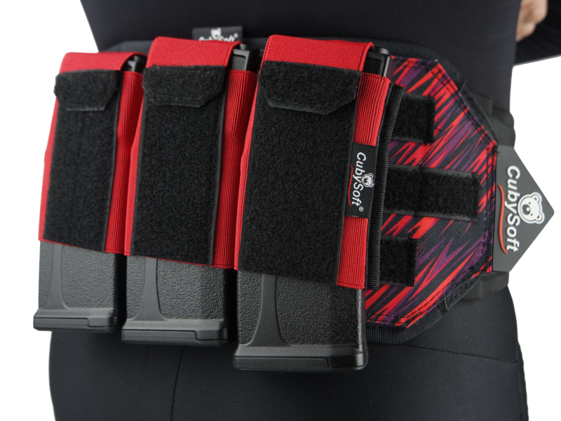 CubySoft® THUNDER MAG POUCH | AR x3 | RED