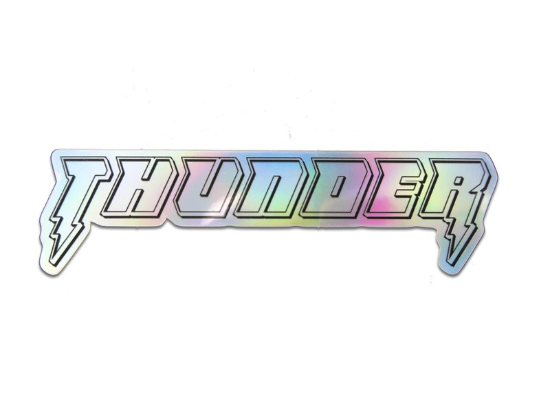 CubySoft® THUNDER STICKER
