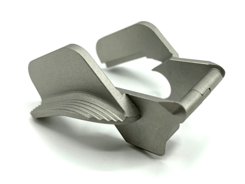 CL Project Design CNC Ambi-Safety with Wing for TM Hi-Capa & 1911 – Silver