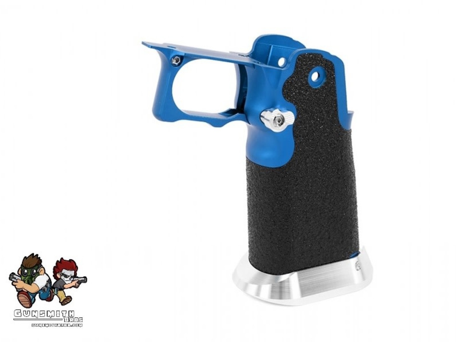 Gunsmith Bros GunSmith Bros Aluminum Grip for Hi Capa Type 6 Blue