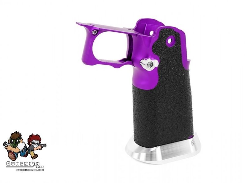 GunSmith Bros Aluminum Grip for Hi Capa Type 6 Purple