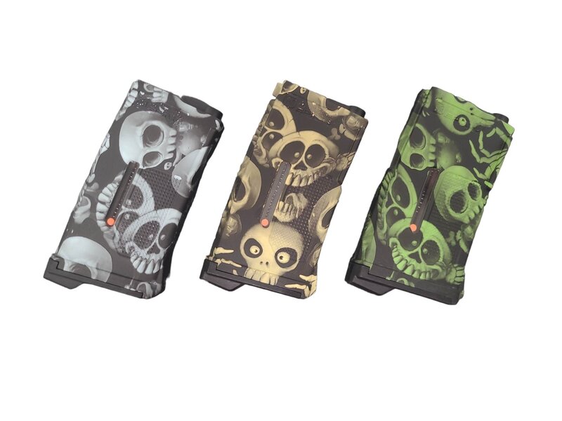B.C.P EPM 1-S Hydrodipped Skulls 3pack