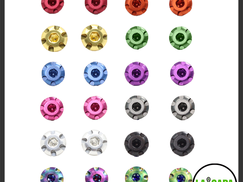 LA Capa Customs V2 “S1” 7075 Aluminum Grip Screws for Hi Capa