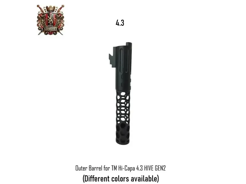 Royal Armory Outer Barrel for TM Hi-Capa 4.3 HIVE GEN2
