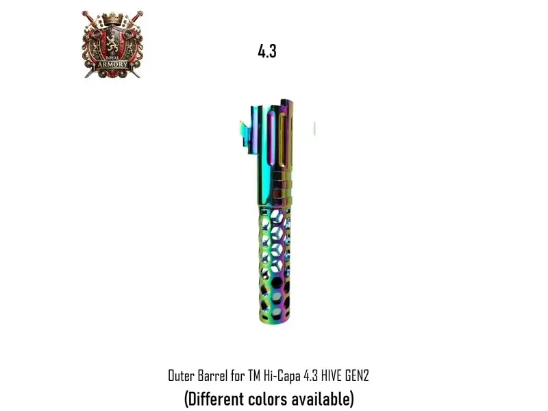 Royal Armory Outer Barrel for TM Hi-Capa 4.3 HIVE GEN2