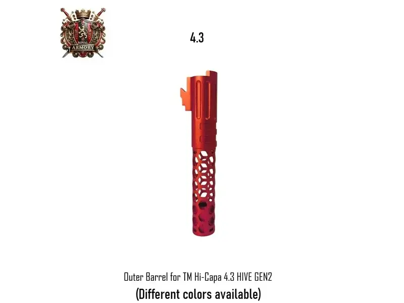 Royal Armory Outer Barrel for TM Hi-Capa 4.3 HIVE GEN2