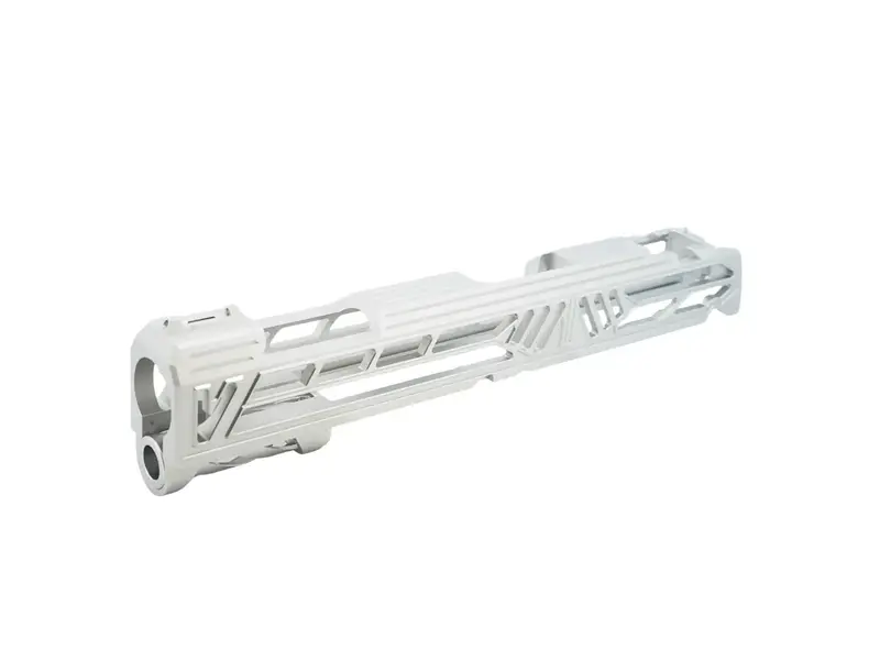 Dr. Black Aluminum Slide Type V with Led Front Sight for TM Hi-CAPA 5.1