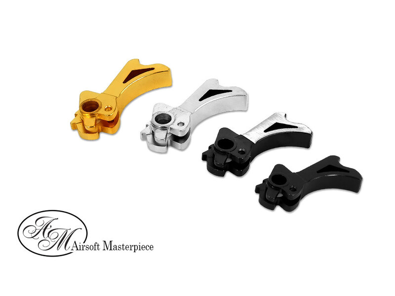 Airsoft Masterpiece CNC Steel Hammer & Sear Set for Marui Hi-CAPA (S Style Spur)
