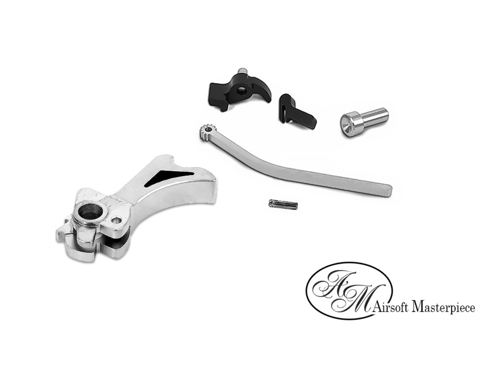 Airsoft Masterpiece Airsoft Masterpiece CNC Steel Hammer & Sear Set for Marui Hi-CAPA (S Style Spur)