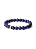 Gemini Single black/blue bracelet