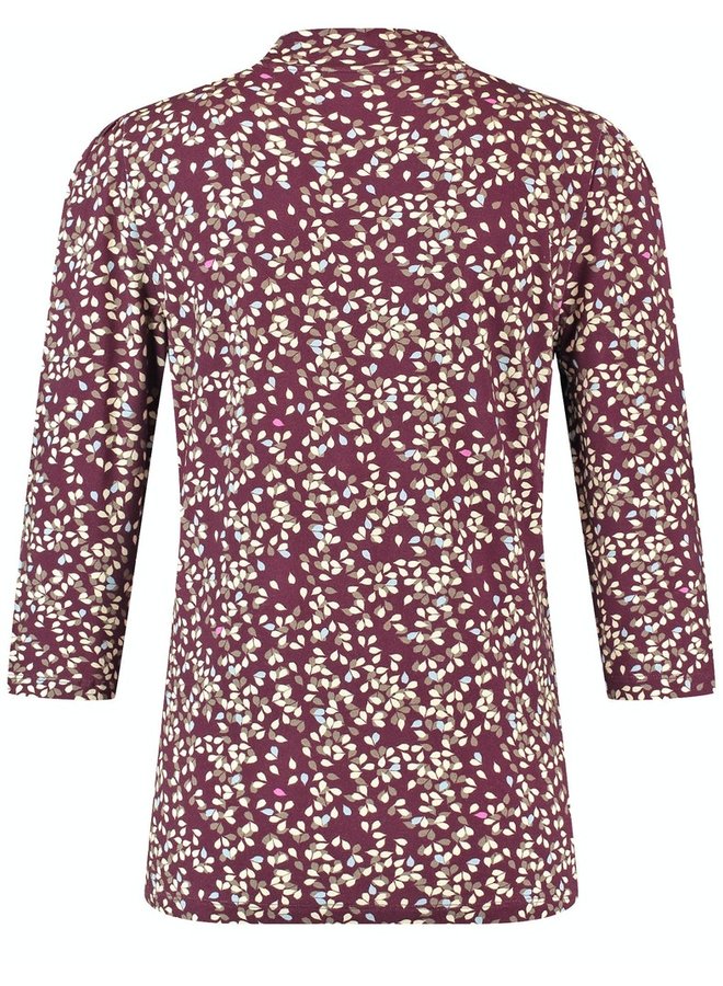 Taifun Shirt Bordeaux 271012-16310