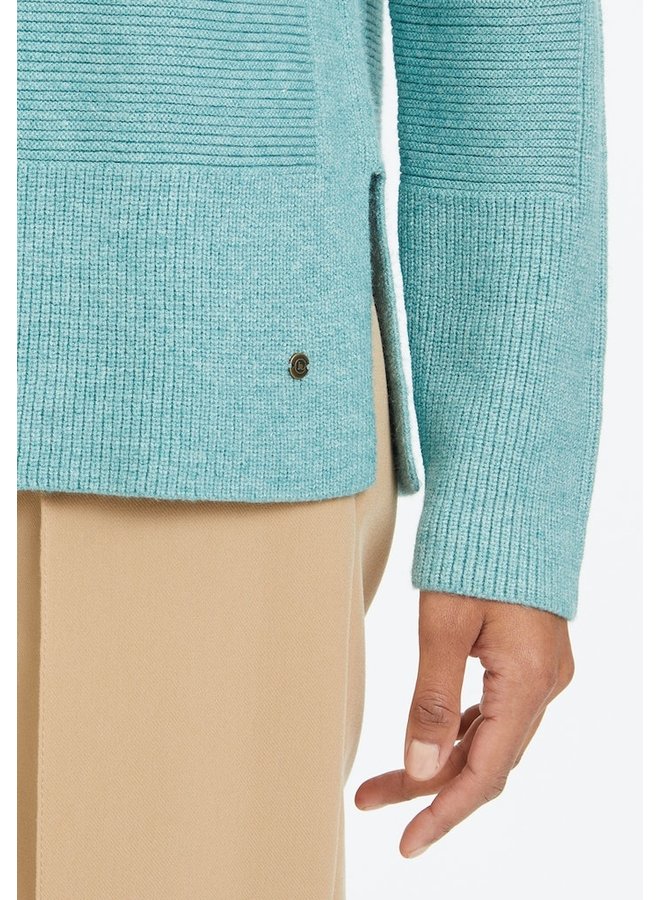 Betty & Co Pullover Turquoise 5512-3017