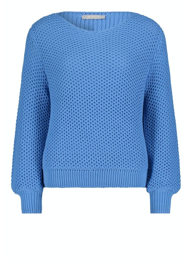 Betty & Co Pullover Blauw 5525-3059