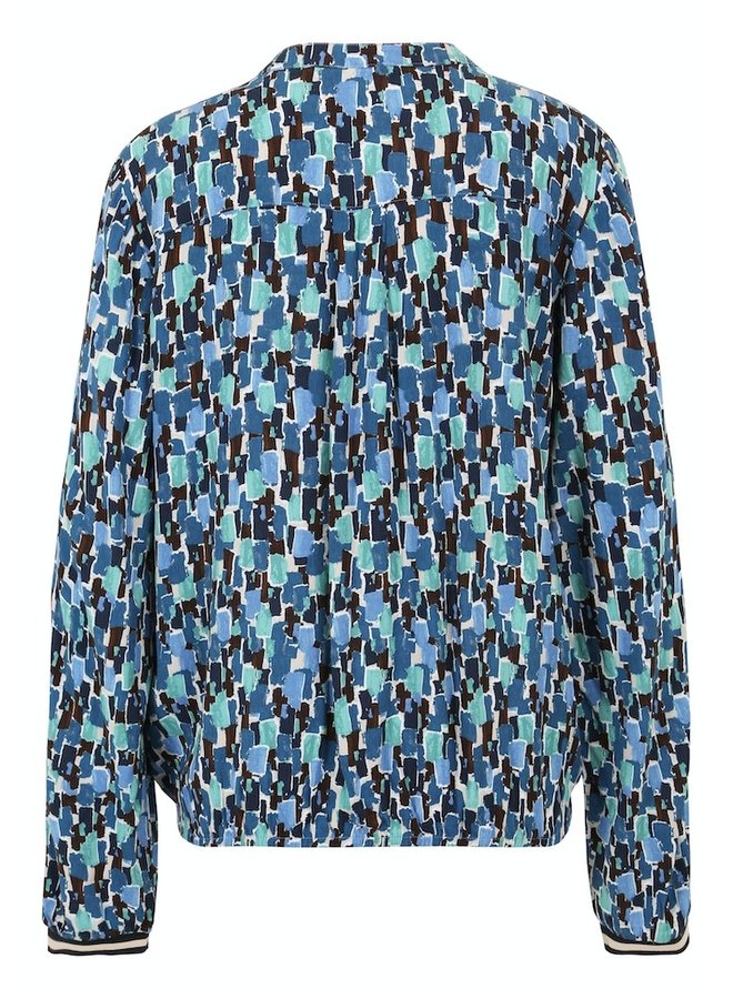 Betty & Co Blouson Blauw 8552-3053