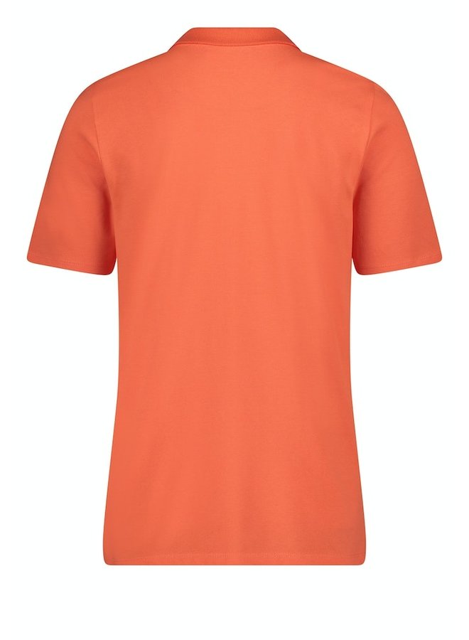 So Cosy Poloshirt Oranje 2064-8093