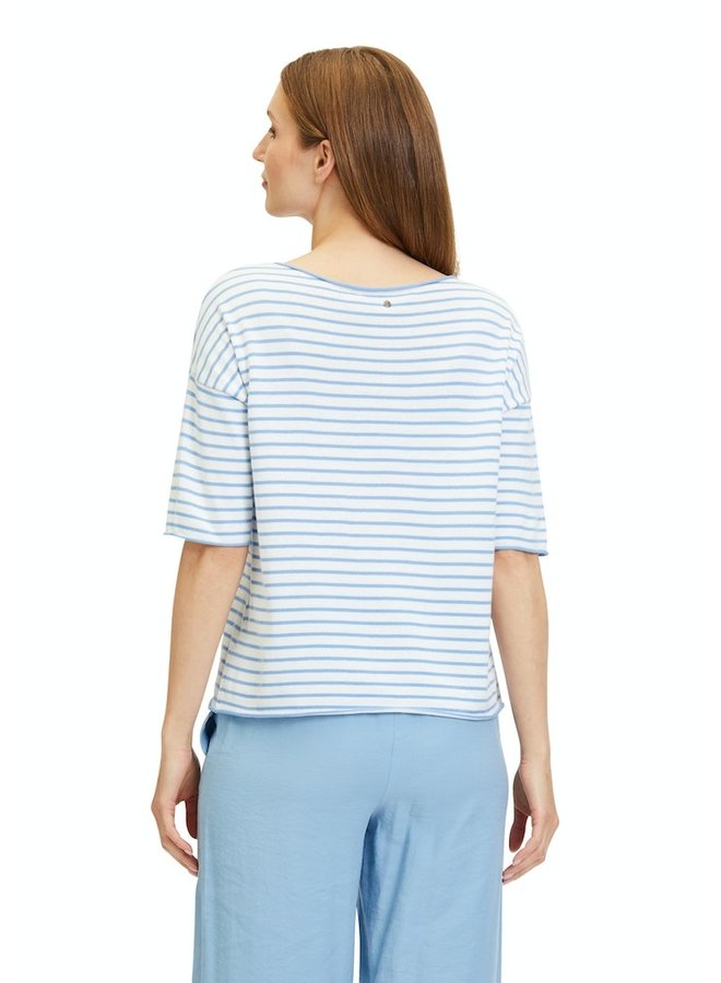 Betty & Co Shirt Blauw 5582-3441