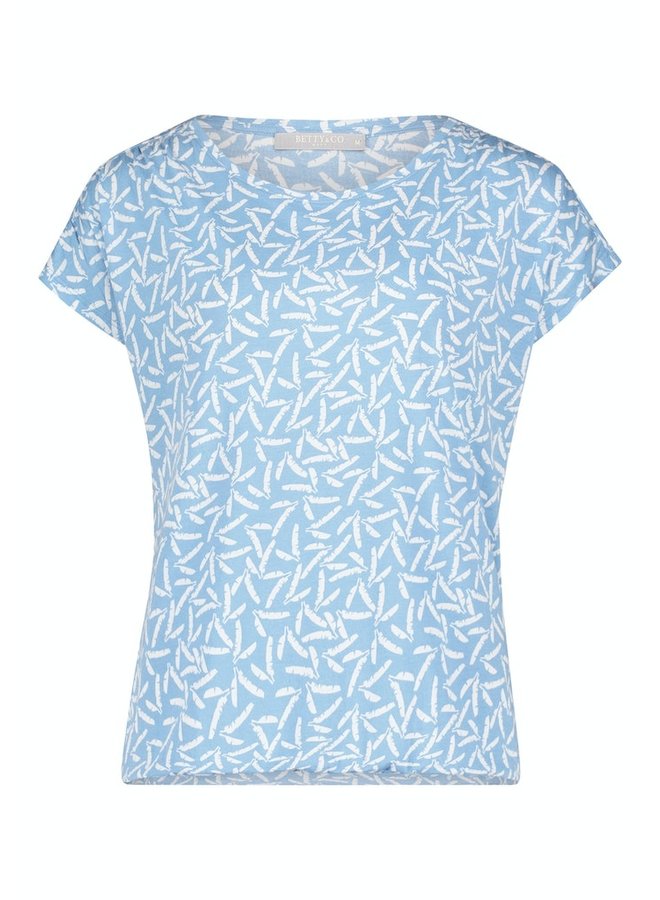 Betty & Co Shirt Blauw 2960-3273