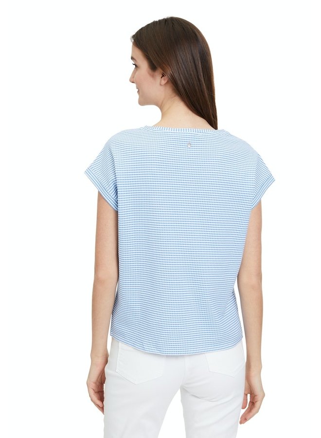 Betty & Co Shirt Blauw 2958-3165