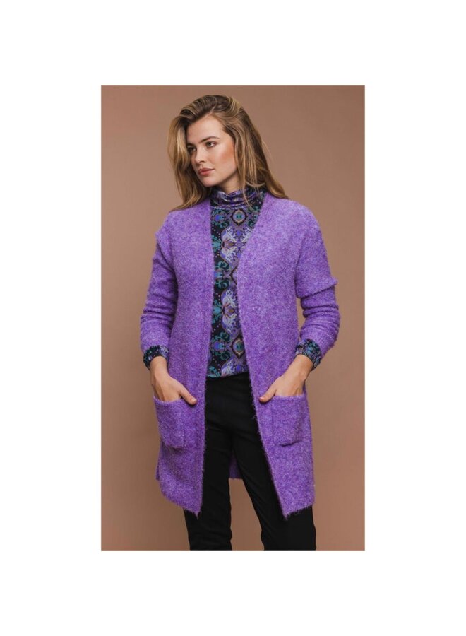 Another Woman Lang Vest Purple 332142
