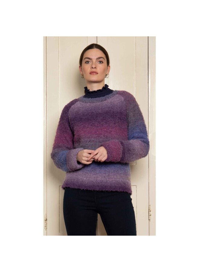 Another Woman Pullover Paars 332145