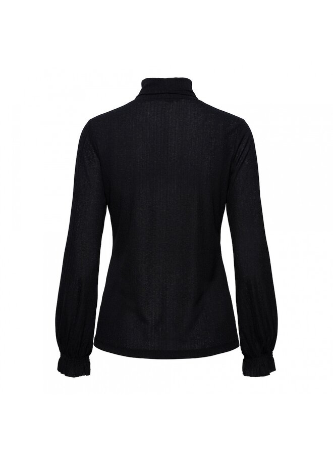 &Co Woman Pullover Zwart Sabine Turtle