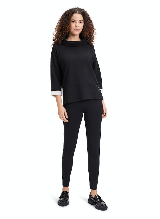 Betty Barclay Broek Zwart  6814-1022