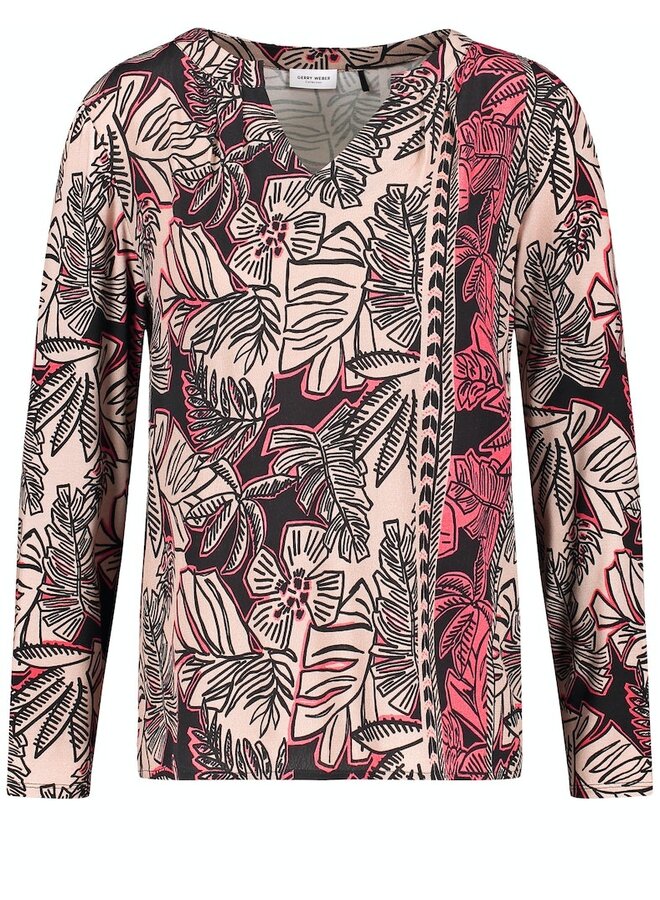 Gerry Weber Shirt Zwart 370229-35025