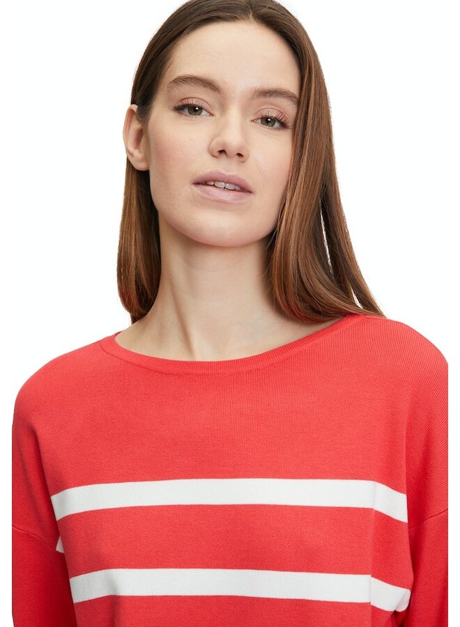 So Cosy Pullover Rood 5081-8038