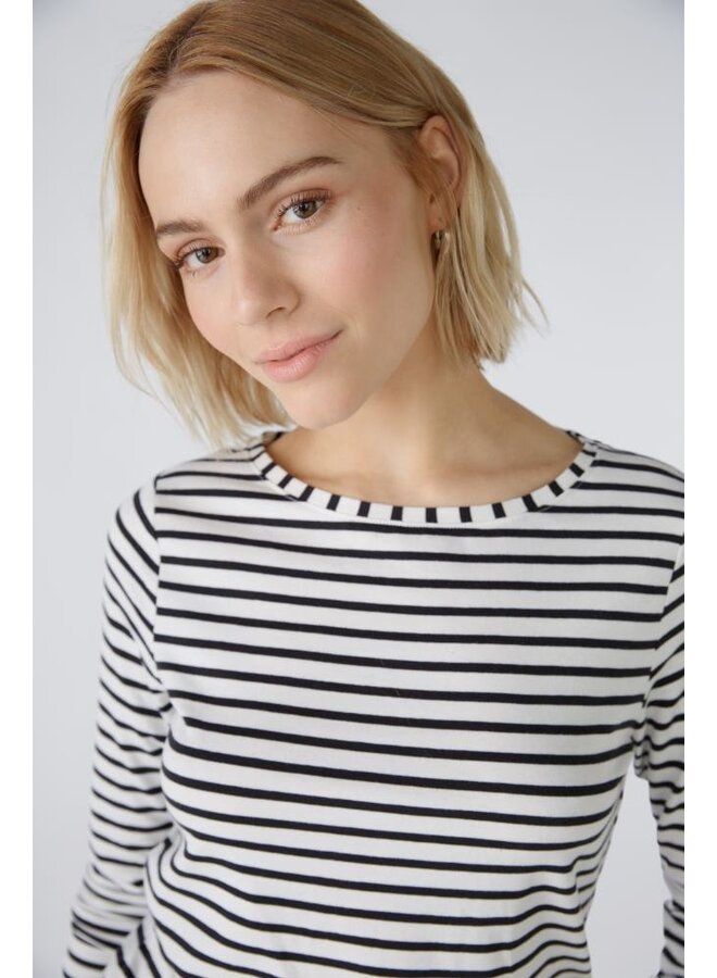 Oui Shirt Zwart 88220