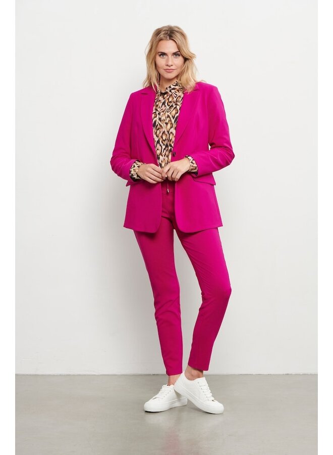 &Co Woman Blazer Claire Comfort Fuchsia