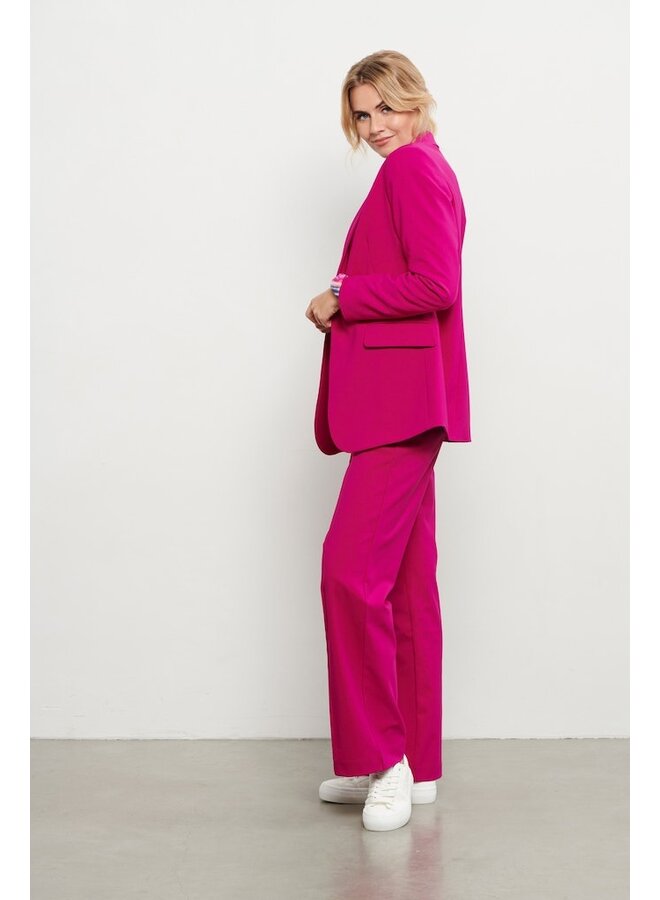 &Co Woman Blazer Claire Comfort Fuchsia