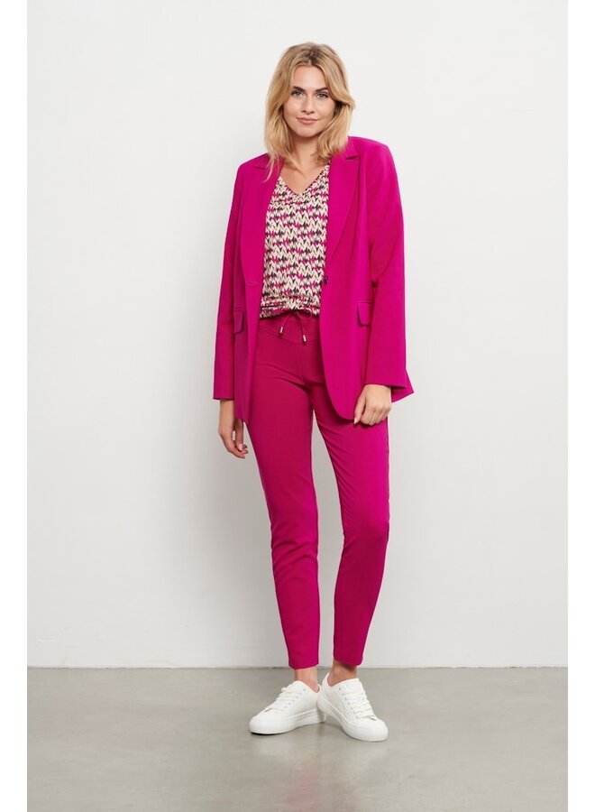 &Co Woman Blazer Claire Comfort Fuchsia