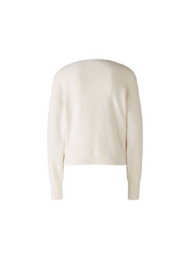 OUI Pullover Beige 86645