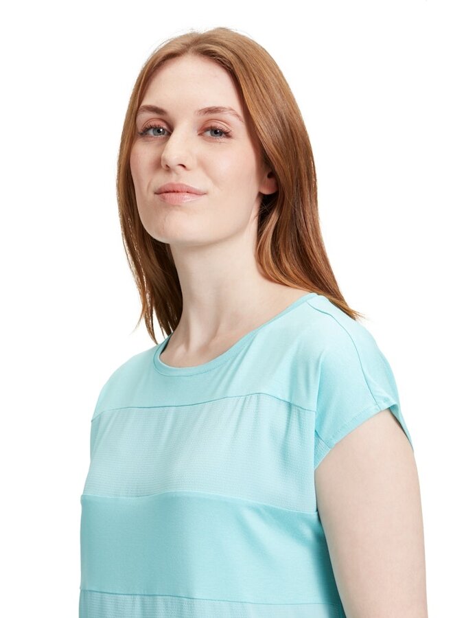 Betty & Co Shirt Aqua 2061-3270