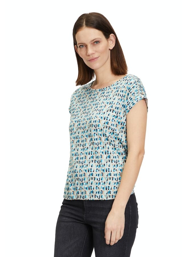 Betty & Co Shirt Aqua 2045-3244