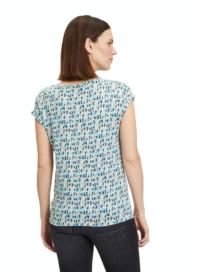 Betty & Co Shirt Aqua 2045-3244