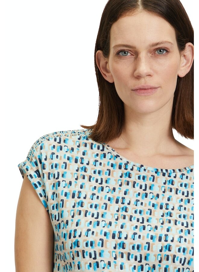 Betty & Co Shirt Aqua 2045-3244