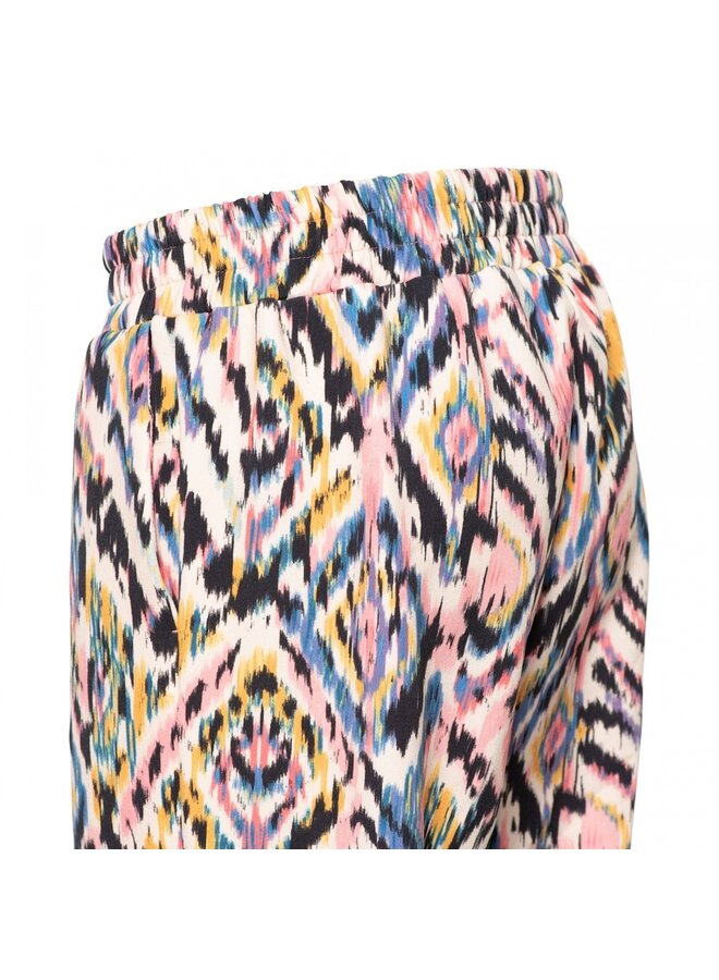 & Co Woman Broek Koraal Danette Multi Ikat PA295