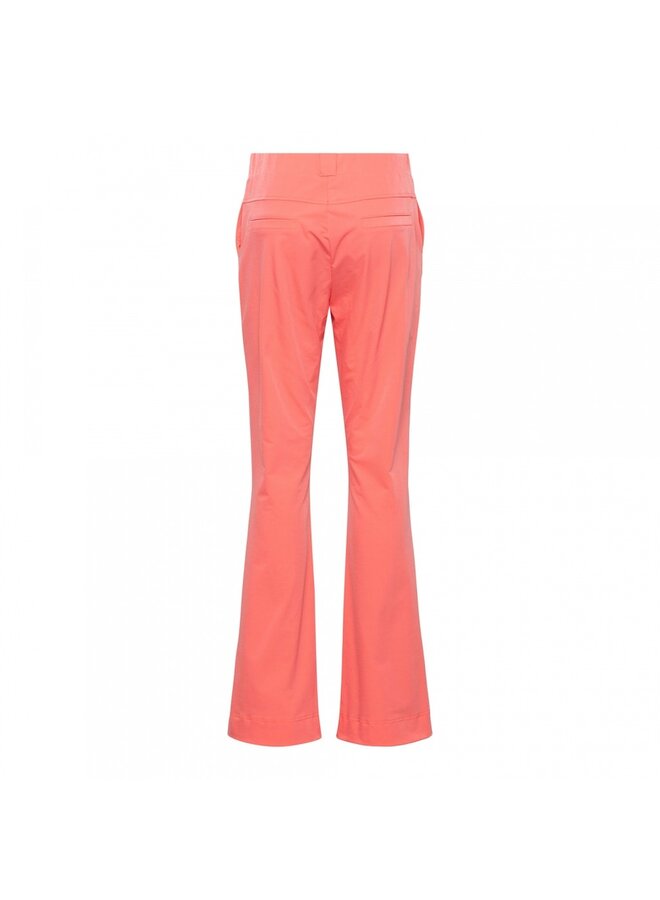 &Co Woman Broek Koraal Penelope Flare Travel PA203