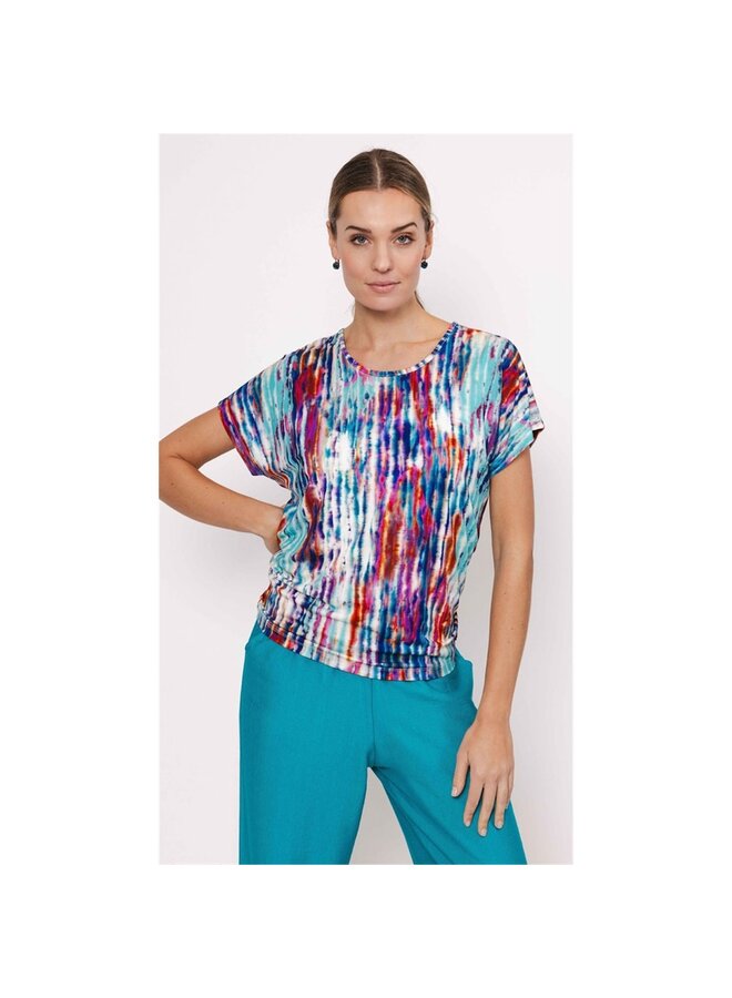 Another Woman Shirt Aqua 412353