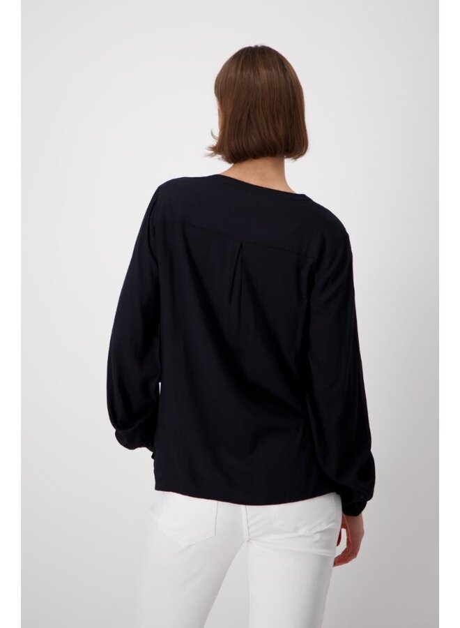 Monari Blouse Zwart 408761