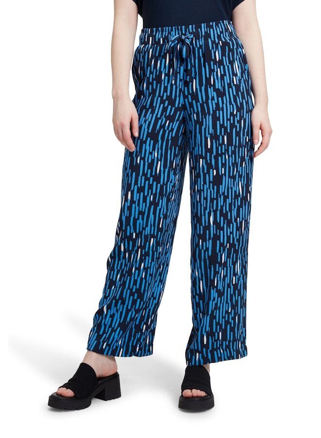 Betty & Co Broek Blauw 6472-3420