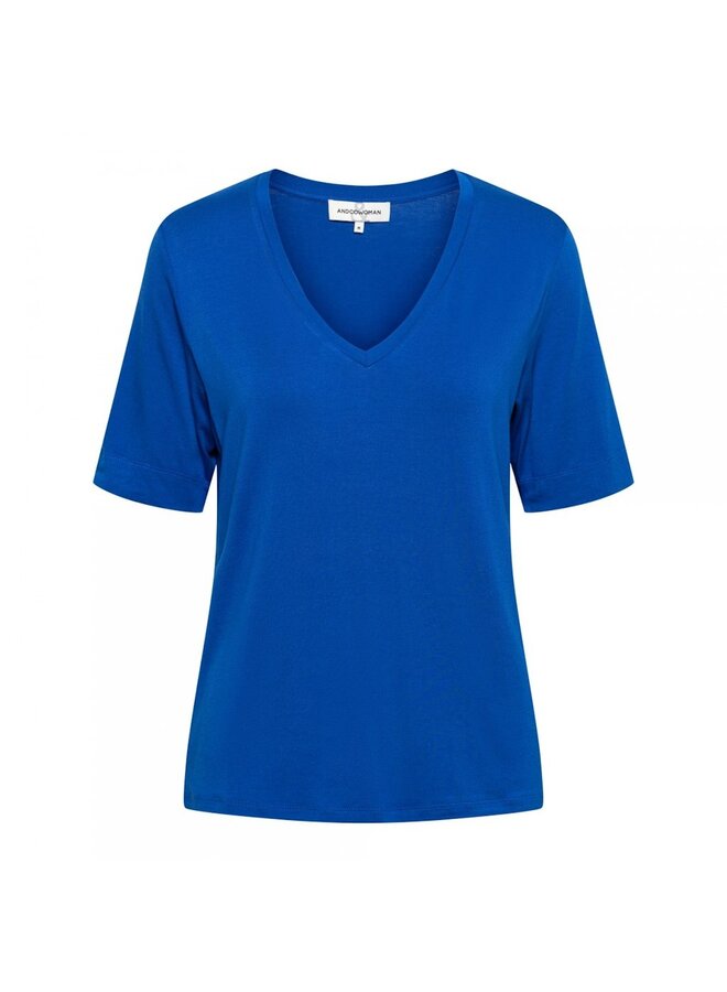 &Co Woman Shirt Kobalt Veronica TS124