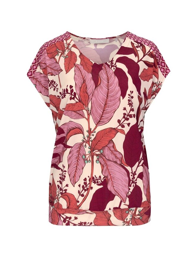 Bianca Shirt Wijnrood 46001