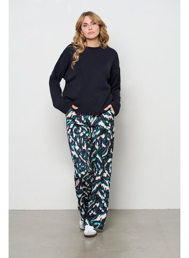 &Co Woman Broek Zwart Camilla Minaral PA322